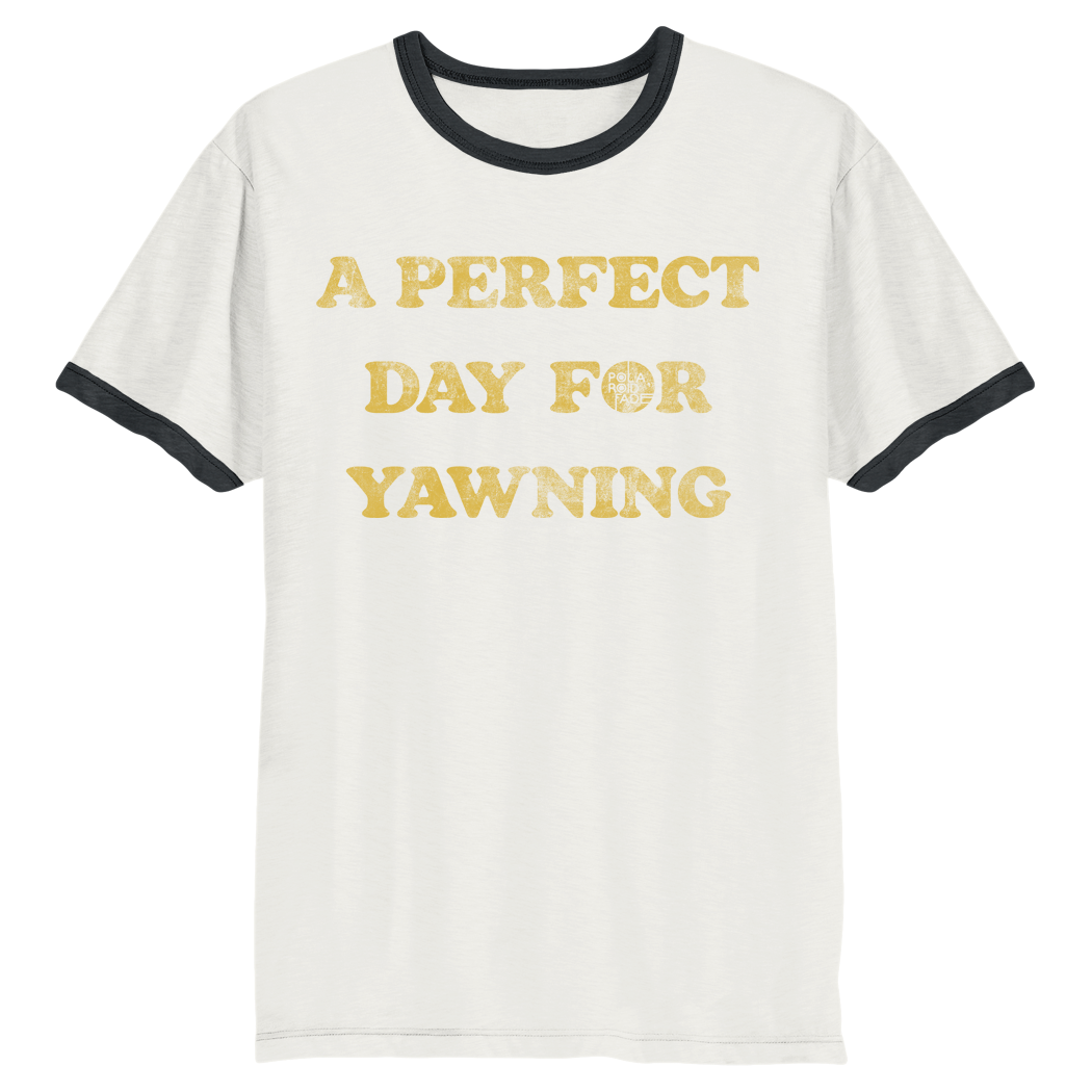 White Polaroid Fade Lyric T-Shirt